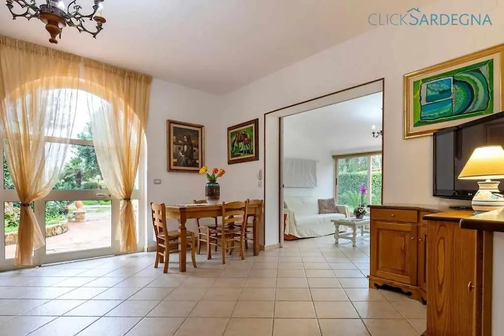 Alghero Villa Galatea Con Giardino Per 8 Persone Vicino Alla Spiaggia Con 4 Camere