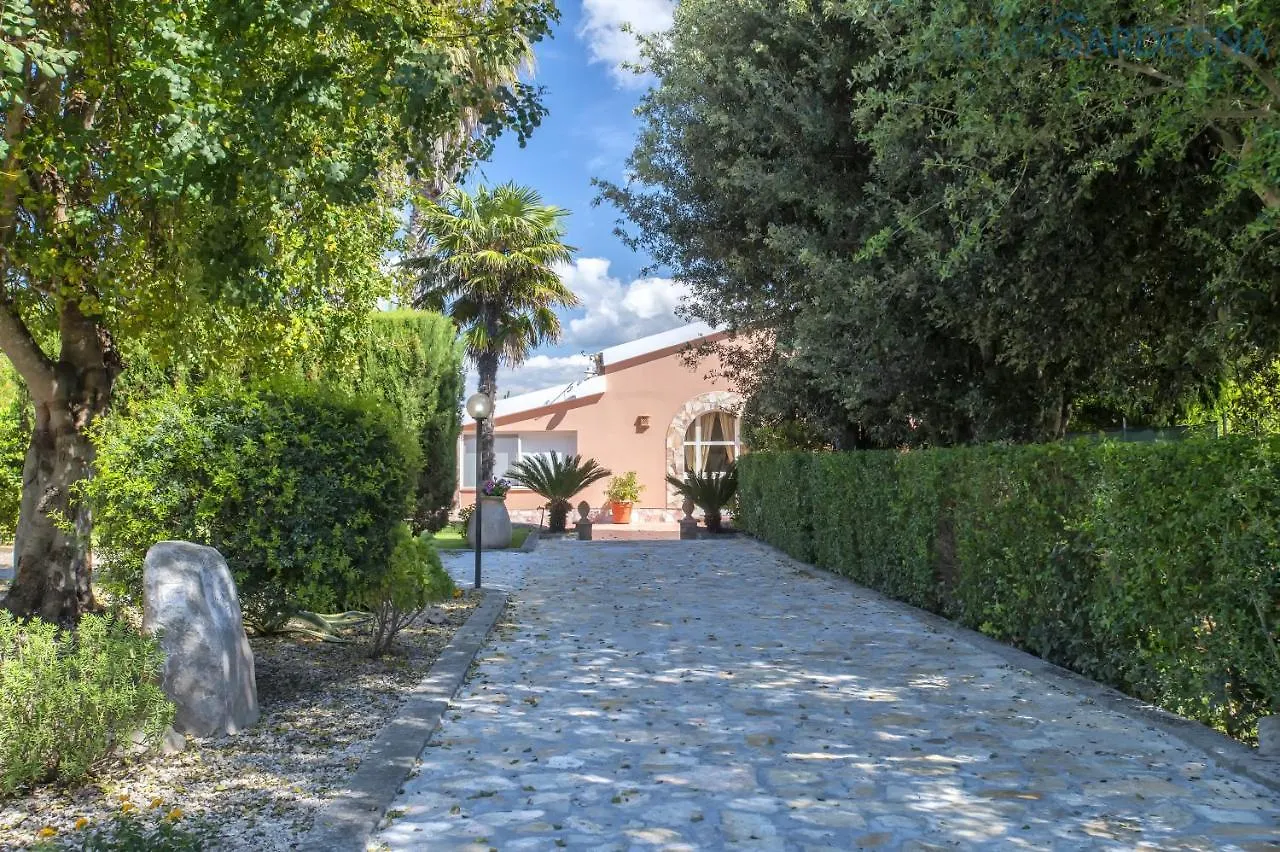 Alghero Villa Galatea Con Giardino Per 8 Persone Vicino Alla Spiaggia Con 4 Camere Itália