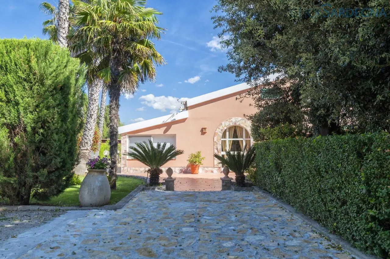 Alghero Villa Galatea Con Giardino Per 8 Persone Vicino Alla Spiaggia Con 4 Camere