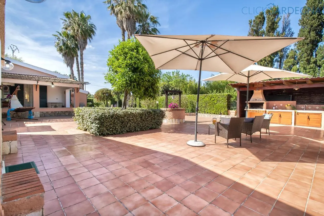 Alghero Villa Galatea Con Giardino Per 8 Persone Vicino Alla Spiaggia Con 4 Camere