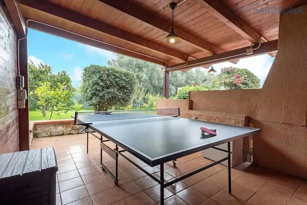 Alghero Villa Galatea Con Giardino Per 8 Persone Vicino Alla Spiaggia Con 4 Camere